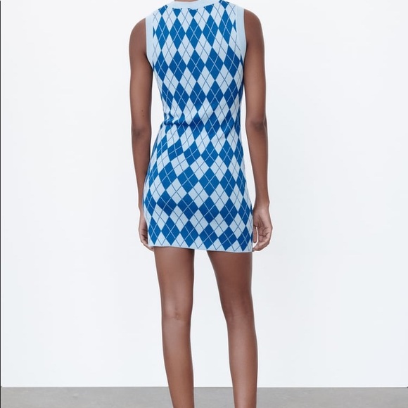 Zara Diamond Sweater Dress - Picture 6 of 10